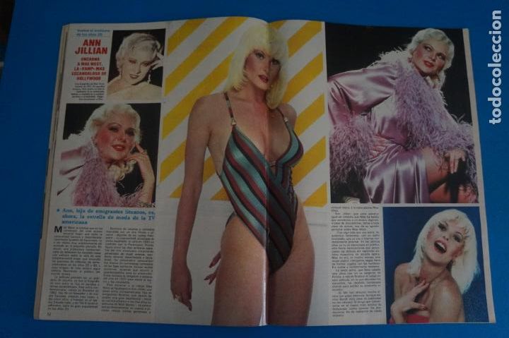 Coleccionismo de Revistas y Peri&oacute;dicos: RECORTE CLIPPING DE ANN JILLIAN ACTRIZ REVISTA SEMANA N&ordm; 2211 PAG. 52 Y 53 L39