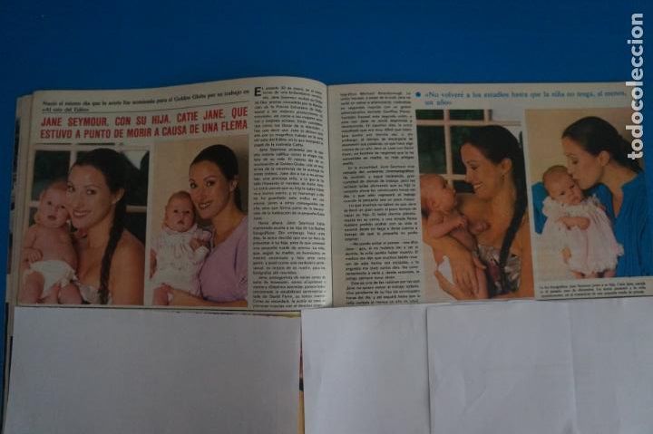 Coleccionismo de Revistas y Peri&oacute;dicos: RECORTE CLIPPING DE JANE SEYMOUR REVISTA SEMANA N&ordm; 2208 PAG. 46 Y 47 L39