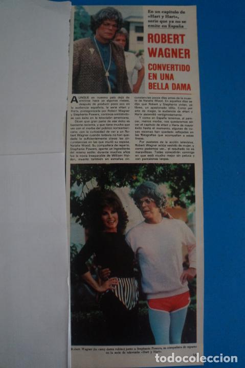 Coleccionismo de Revistas y Peri&oacute;dicos: RECORTE CLIPPING DE ROBERT WAGNER REVISTA SEMANA N&ordm; 2221 PAG. 39 L39