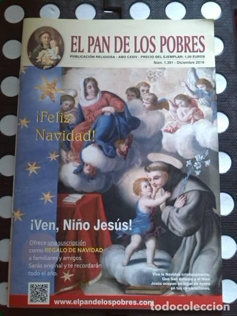 Coleccionismo de revistas y peri&oacute;dicos: El Pan de los Pobres. Revista de San Antonio. N. 1391. Diciembre 2019. Ven, Ni&ntilde;o Jes&uacute;s.