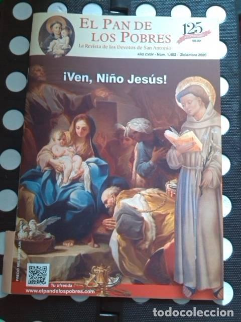 Coleccionismo de revistas y peri&oacute;dicos: El Pan de los Pobres. Revista de San Antonio. N. 1402. Diciembre 2020. Ven, Ni&ntilde;o Jes&uacute;s.