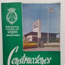 Coleccionismo de Revistas y Periódicos: REVISTA CONSTRUCCIONES 1957 Nº 49 APAREJADORES. CIMBORRIOS,IGLESIAS HUESCA,RAMÓN MATEU,CRUZ HERRERA. Lote 260852210