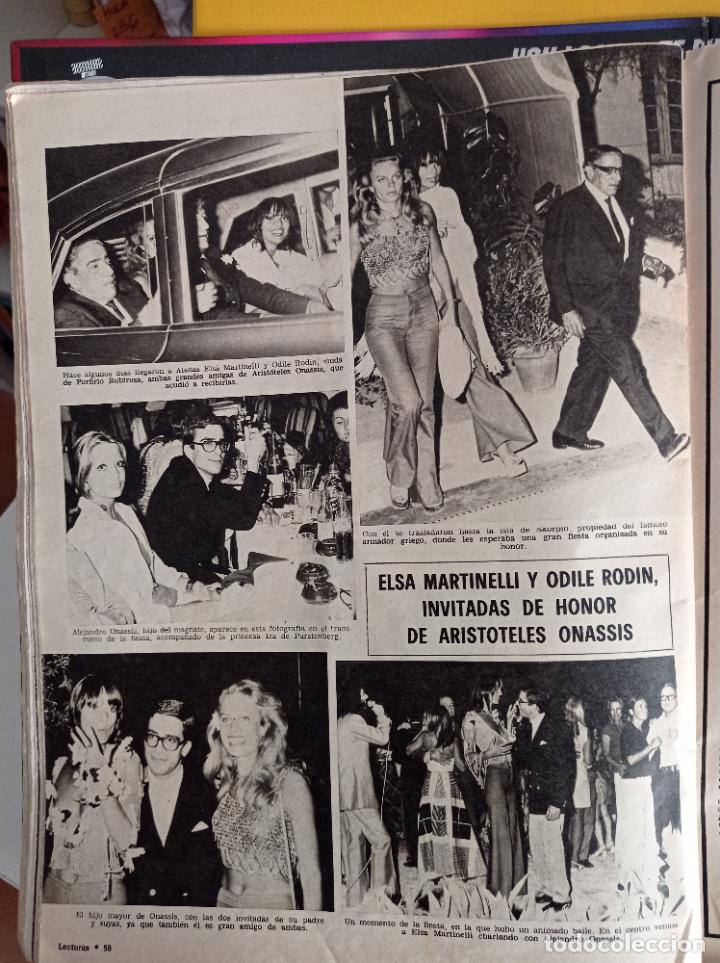 Coleccionismo de revistas y peri&oacute;dicos: ELSA MARTINELLI ODILE RODIN ALEJANDRO ARISTOTELES ONASSIS IRA DE FURSTENBERG