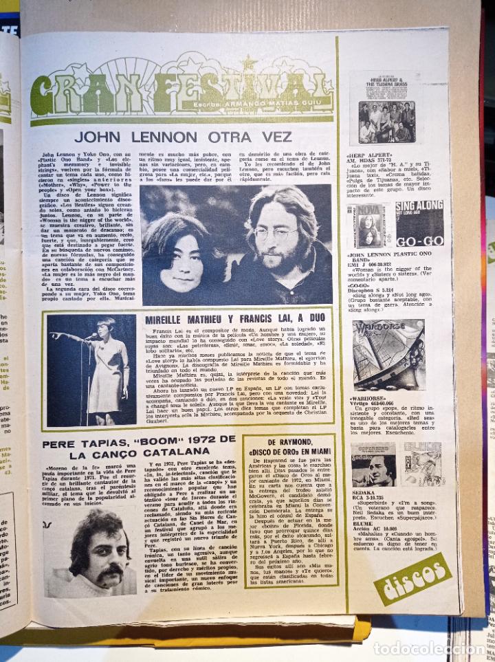 Coleccionismo de revistas y peri&oacute;dicos: JOHN LENNON YOKO ONO PERE TAPIAS MIREILLE MATHIEU