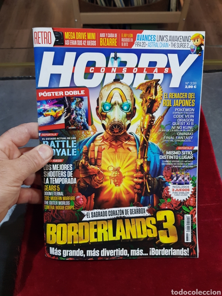 Coleccionismo de Revistas y Peri&oacute;dicos: Revista Hobby Consolas 338 con p&oacute;ster central completa