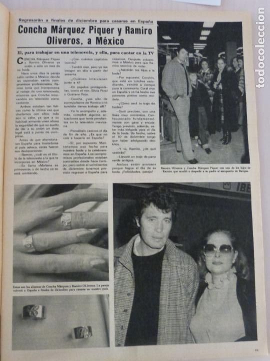 Coleccionismo de Revistas y Peri&oacute;dicos: RECORTE CLIPPING DE CONCHA MARQUEZ PIQUER Y RAMIRO OLIVEROS REVISTA SEMANA N&ordm; 2234&ordm; PAG. 19 L41