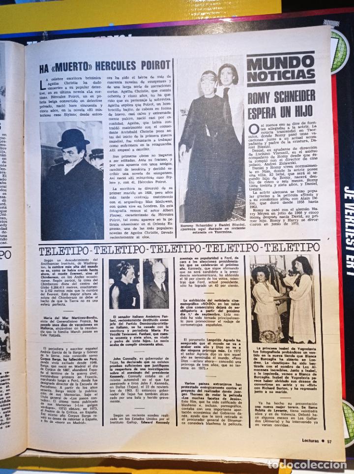 Coleccionismo de Revistas y Peri&oacute;dicos: ALBERT FINNEY ROMY SCHNEIDER ISABEL DE YUGOSLAVIA