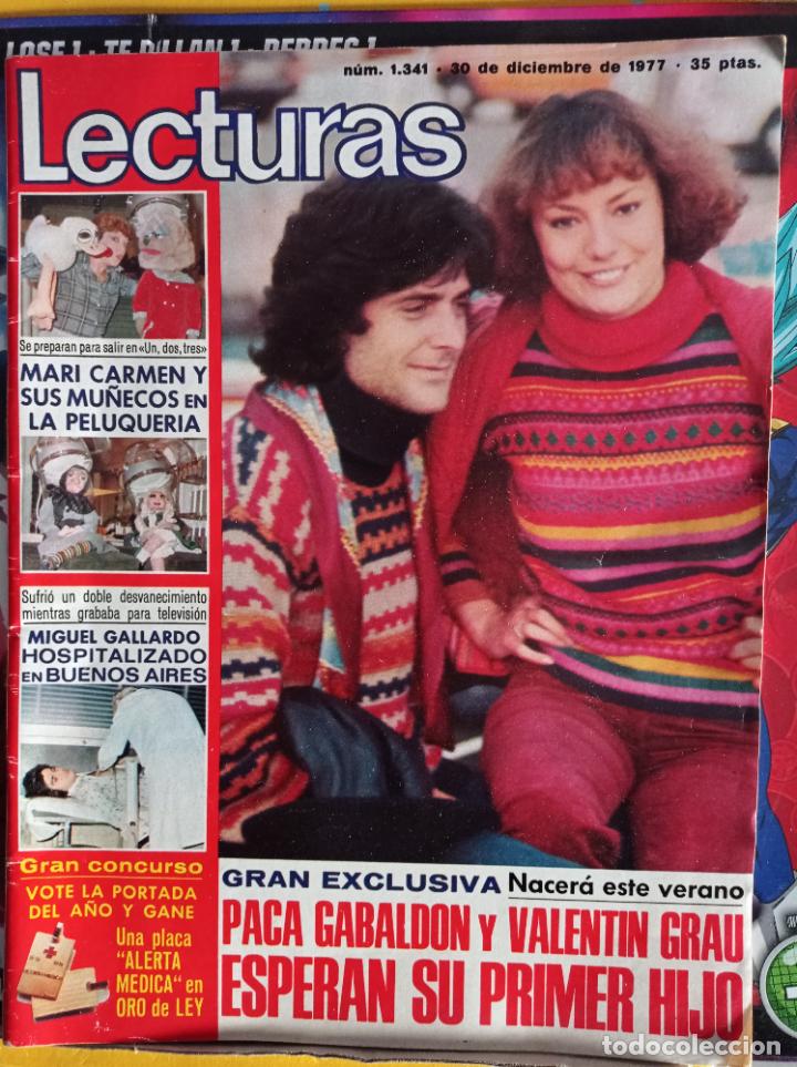 Collectionnisme de Revues et Journaux: PORTADA DE PACA GABALDON MARY FRANCIS MIGUEL GALLARDO MARI CARMEN Y SUS MU&Ntilde;ECOS