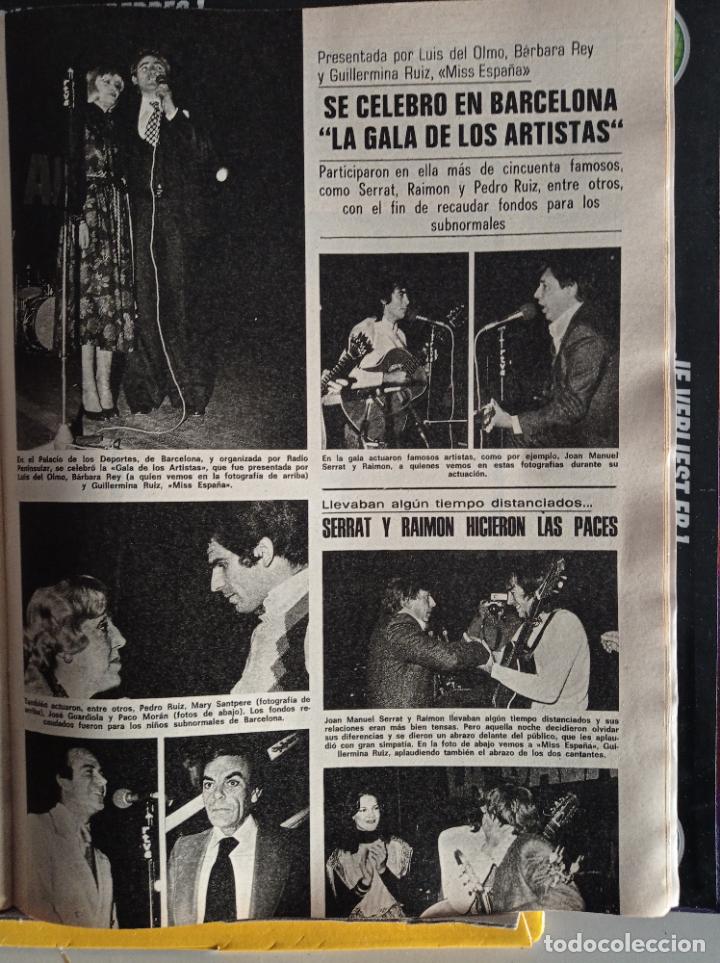 Coleccionismo de revistas y peri&oacute;dicos: guillermina ruiz miss espa&ntilde;a SERRAT RAIMON PEDRO RUIZ MARY SANTPERE BARBARA REY LUIS DEL OLMO PACO