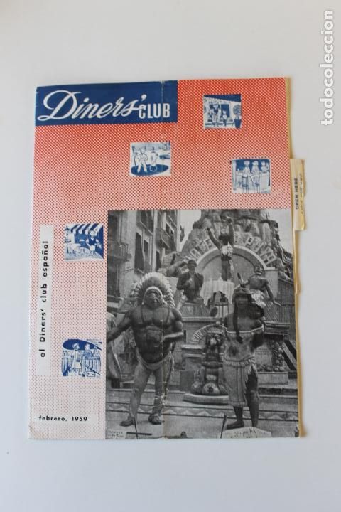 Coleccionismo de revistas y peri&oacute;dicos: REVISTA DINERS CLUB ESPA&Ntilde;OL, FEBRERO 1959 N&ordm; 15