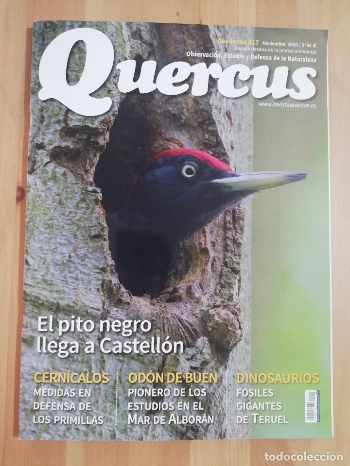 Collezionismo di Riviste e Giornali: REVISTA QUERCUS N&ordm; 417 (NOVIEMBRE 2020) OBSERVACI&Oacute;N, ESTUDIO Y DEFENSA DE LA NATURALEZA