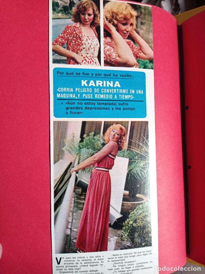 Coleccionismo de revistas y peri&oacute;dicos: KARINA RECORTE VINTAGE ORIGINAL