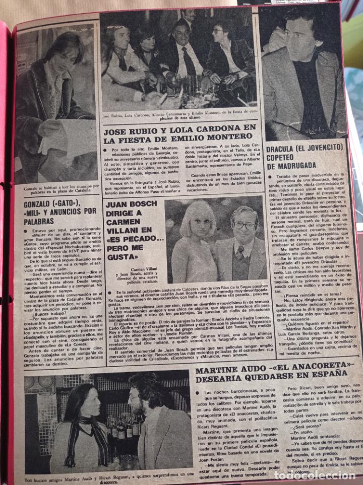 Coleccionismo de Revistas y Peri&oacute;dicos: JUAN BOSCH CARMEN VILLANI GONZALO PEPE RUBIO LOLA CARDONA EMILIO MONTERO CARLOS BENPAR DRACULA