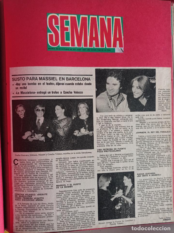 Coleccionismo de Revistas y Peri&oacute;dicos: MASSIEL CONCHA VELASCO NACHA GUEVARA
