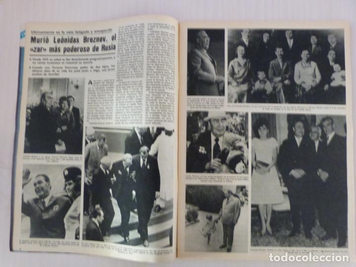 Coleccionismo de Revistas y Peri&oacute;dicos: RECORTE CLIPPING DE LE&Oacute;NIDAS BREZNEV EL ZAR REVISTA SEMANA N&ordm; 2232 PAG. 8 Y 9 L41
