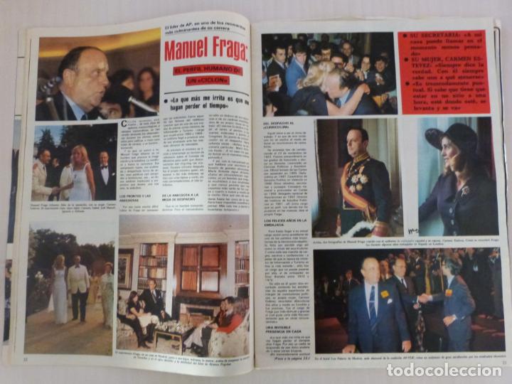 Coleccionismo de Revistas y Peri&oacute;dicos: RECORTE CLIPPING DE MANUEL FRAGA REVISTA SEMANA N&ordm; 2230 PAG. 22 AL 25 L41