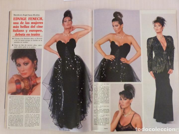 Coleccionismo de Revistas y Peri&oacute;dicos: RECORTE CLIPPING DE EDVIGE FENECH ACTRIZ REVISTA SEMANA N&ordm; 2391 PAG. 66 Y 67 L41