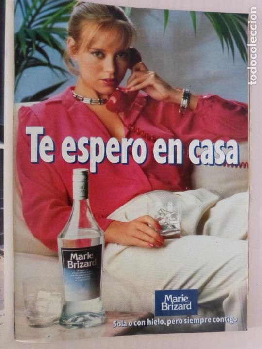 Coleccionismo de Revistas y Peri&oacute;dicos: RECORTE CLIPPING DE ANUNCIO MARIE BRIZARD REVISTA SEMANA N&ordm; 2389 PAG. 59 L41