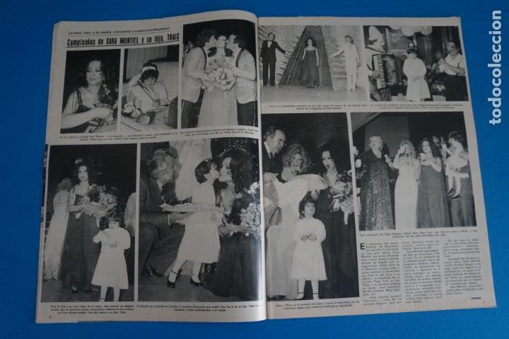 Coleccionismo de Revistas y Peri&oacute;dicos: RECORTE CLIPPING DE SARA MONTIEL REVISTA SEMANA N&ordm; 2197 PAG. 6 Y 7 L38