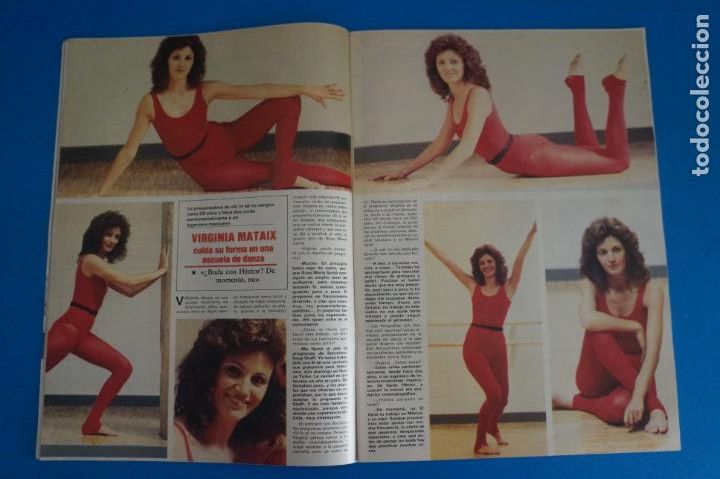 Coleccionismo de Revistas y Peri&oacute;dicos: RECORTE CLIPPING DE VIRGINIA MATAIX ACTRIZ REVISTA SEMANA N&ordm; 2372 PAG. 28 Y 29 L38