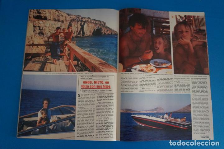 Coleccionismo de Revistas y Peri&oacute;dicos: RECORTE CLIPPING DE ANGEL NIETO REVISTA SEMANA N&ordm; 2374 PAG. 76 Y 77 L38