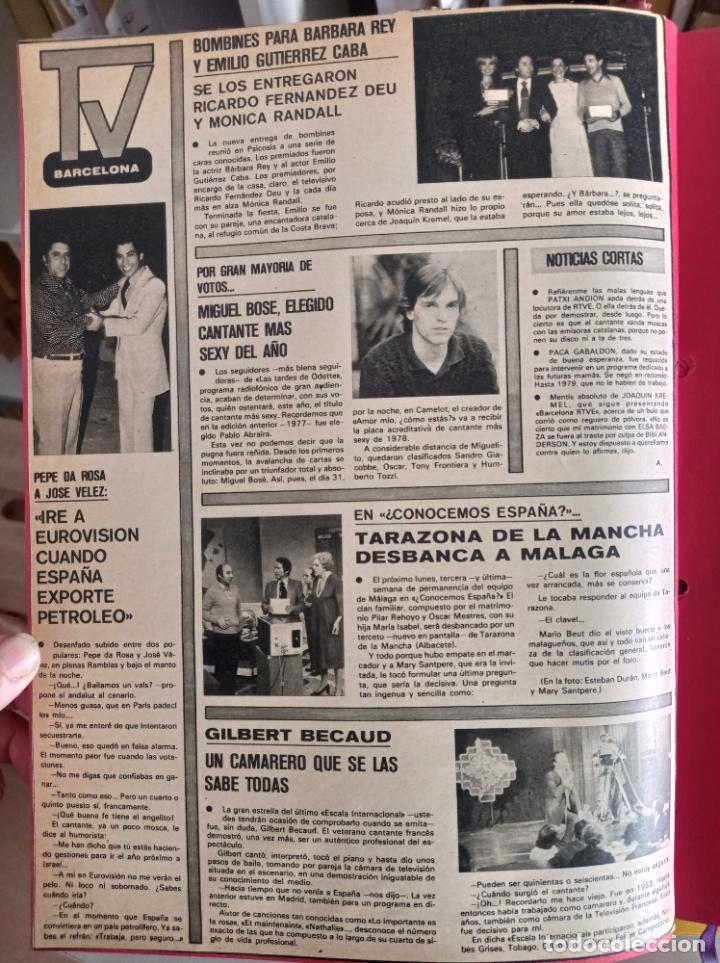 Coleccionismo de Revistas y Peri&oacute;dicos: gilbert becaud miguel bose pepe da rosa jose velez emilio gutierrez caba monica randall