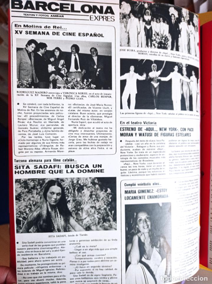 Coleccionismo de revistas y peri&oacute;dicos: WATUSI PACO MORAN MARIA JIMENEZ SITA SADAFI RODRIGUEZ MADERO VERONICA MIRIEL