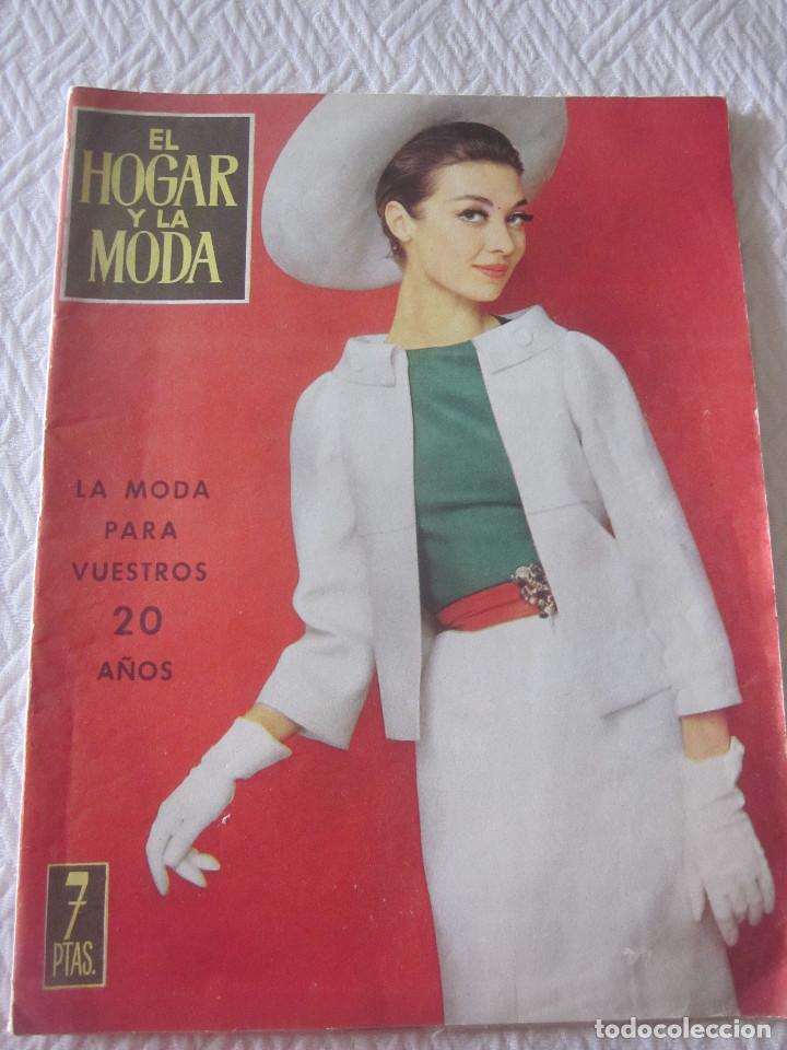 Coleccionismo de Revistas y Peri&oacute;dicos: REVISTA &rdquo;EL HOGAR Y LA MODA&rdquo; 1963