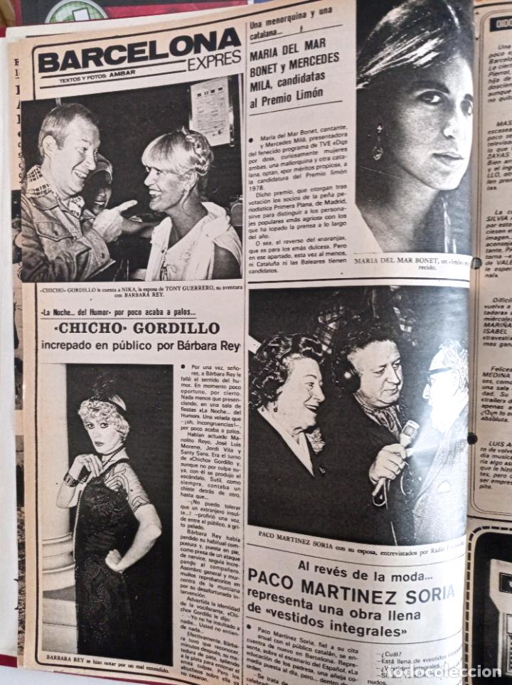 Coleccionismo de Revistas y Peri&oacute;dicos: maria del mar bonet barbara rey chicho gordillo paco martinez soria vestidos integrales