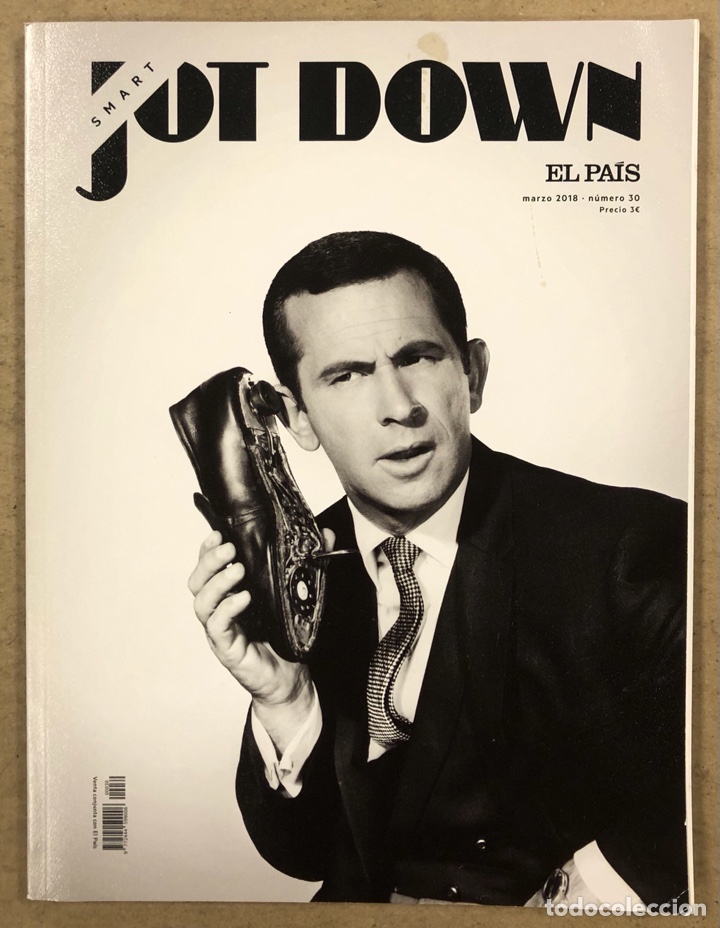 Collectionnisme de Revues et Journaux: JOT DOWN SMART EL PA&Iacute;S N&deg; 30 (2018). SUPERAGENTE 86, JAMES ELLROY, LAURENCE GEAI,...