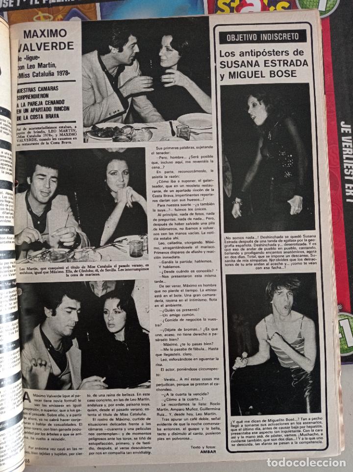 Coleccionismo de Revistas y Peri&oacute;dicos: SUSANA ESTRADA MIGUEL BOSE LEO MARTIN MISS CATALU&Ntilde;A MAXIMO VALVERDE