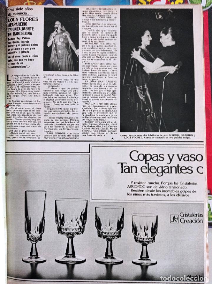 Coleccionismo de revistas y peri&oacute;dicos: LOLA FLORES MARUJA GARRIDO