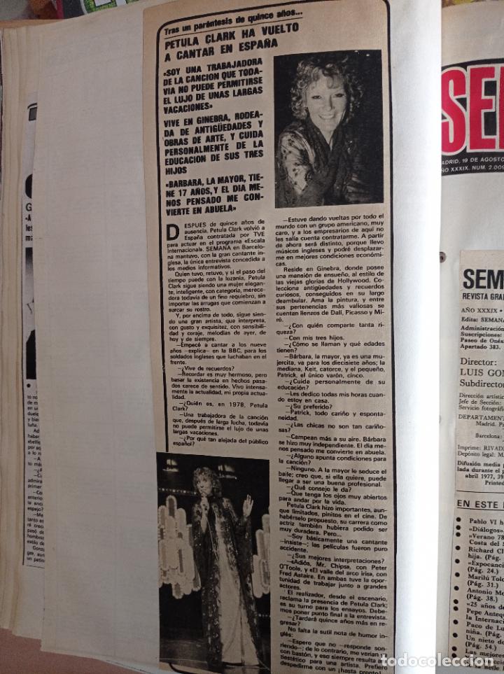 Coleccionismo de revistas y peri&oacute;dicos: PETULA CLARK - Foto 1