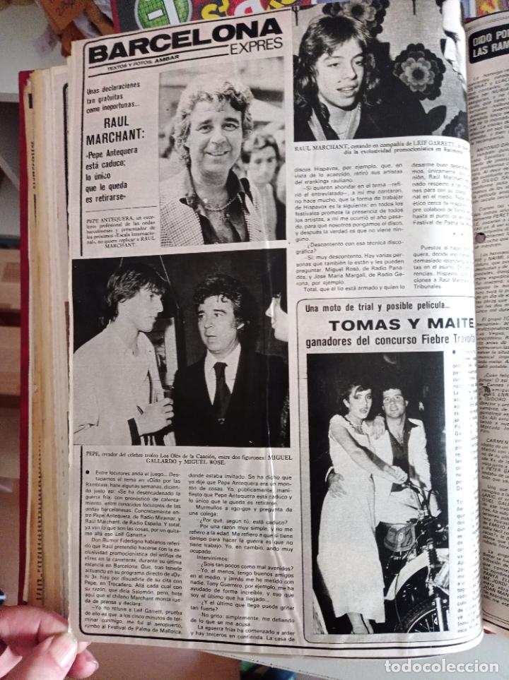 Coleccionismo de Revistas y Peri&oacute;dicos: MIGUEL BOSE MIGUEL GALLARDO LEIF GARRETT RAUL MARCHANT