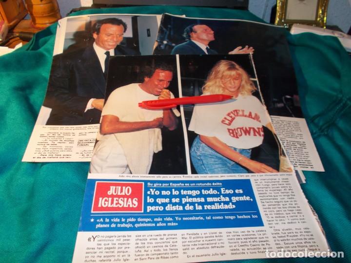 Coleccionismo de Revistas y Peri&oacute;dicos: RECORTE : JULIO IGLESIAS, EXITO DE SU GIRA POR ESPA&Ntilde;A. SEMANA, AGTO 1989 (#)