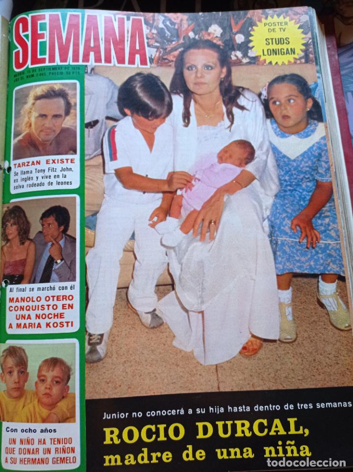 Coleccionismo de Revistas y Peri&oacute;dicos: ROCIO DURCAL MARIA KOSTI MANOLO OTERO