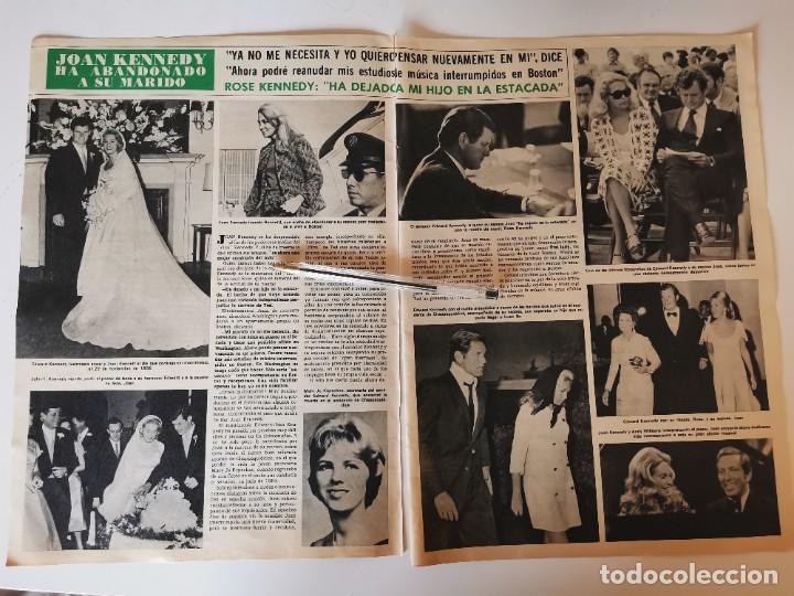 Coleccionismo de Revistas y Peri&oacute;dicos: JOAN KENNEDY HA ABANDONADO SU MARIDO REVERSO JAMES DEAN RECORTE REVISTA 1977