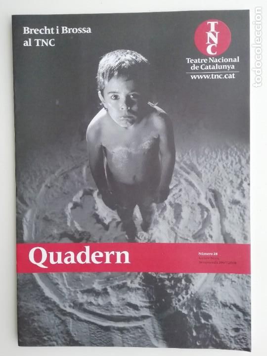 Coleccionismo de revistas y peri&oacute;dicos: Quadern Revista del Teatre Nacional de Catalunya N&uacute;mero 28 Gener-Mar&ccedil; Temporada 2007/2008
