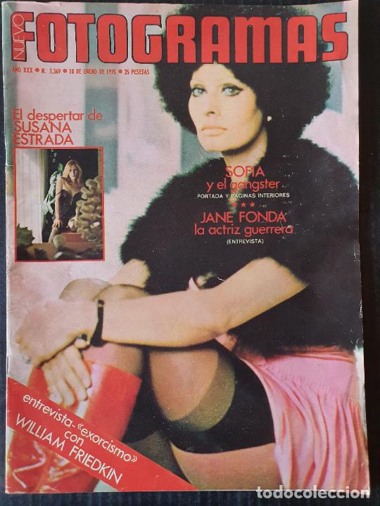Collezionismo di Riviste e Giornali: REVISTA FOTOGRAMAS N&ordm; 1369 - SOFIA LOREN JANE FONDA SUSANA ESTRADA WILLIAM FRIEDKIN