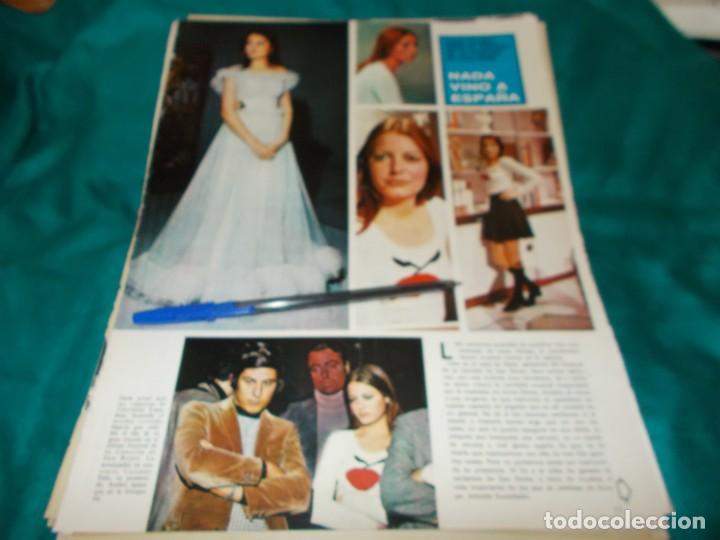 Sammeln von Zeitschriften und Zeitungen: RECORTE : NADA, GANADORA DEL FESTIVAL DE SAN REMO, EN ESPA&Ntilde;A. SEMANA, ABRIL 1971(#)