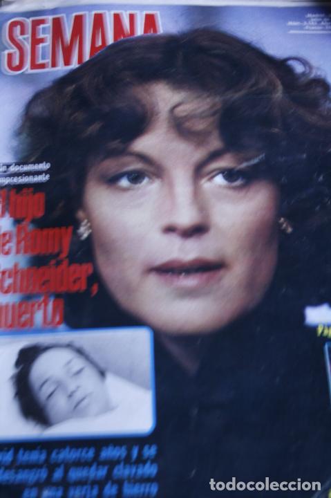 Coleccionismo de Revistas y Peri&oacute;dicos: ROMY SCHNEIDER DALLAS JOHN McENROE ABBA SARA MONTIEL 1981
