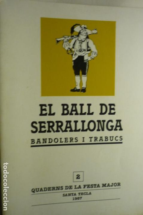 Coleccionismo de revistas y peri&oacute;dicos: librito catalan num.2 santa tecla 1987-22 pag.el ball de serrallonga tarragona