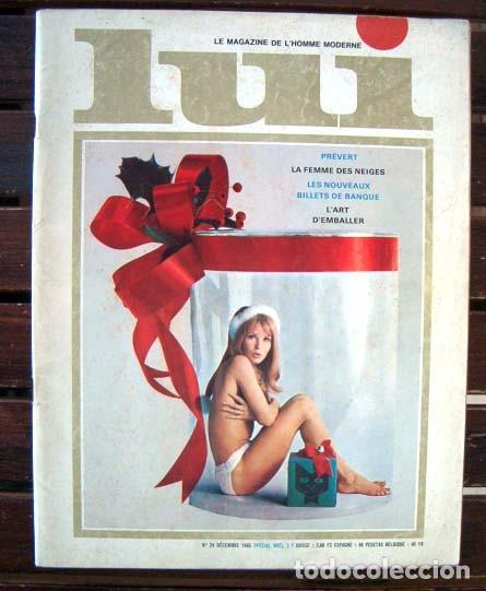 Coleccionismo de revistas y peri&oacute;dicos: Revista LUI MAGAZINE FRANCIA N&ordm; 24 / DICIEMBRE 1965