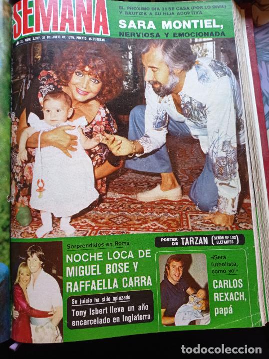 Sammeln von Zeitschriften und Zeitungen: sara montiel