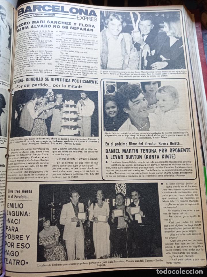 Sammeln von Zeitschriften und Zeitungen: EMILIO LAGUNA MONICA RANDALL JOSE LUIS BARCELONA CASSEN JOAQUIN KREMEL DANIEL MARTIN CHICHO GORDILLO