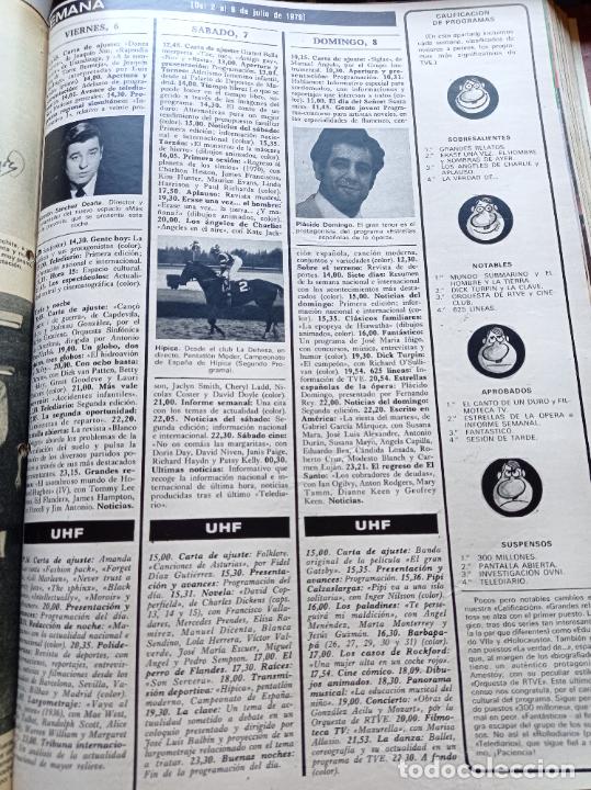 Sammeln von Zeitschriften und Zeitungen: PLACIDO DOMINGO RAMON SANCHEZ OCA&Ntilde;A