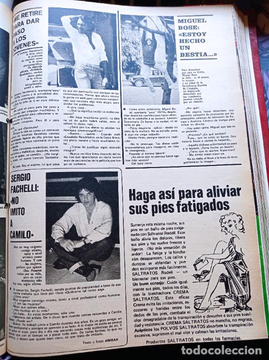 Sammeln von Zeitschriften und Zeitungen: SERGIO FACHELLI LORENZO SANTA MARIA SANTAMARIA MIGUEL BOSE