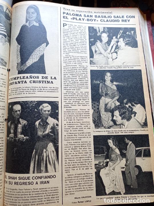 Coleccionismo de Revistas y Peri&oacute;dicos: PALOMA SAN BASILIO LA INFANTA CRISTINA