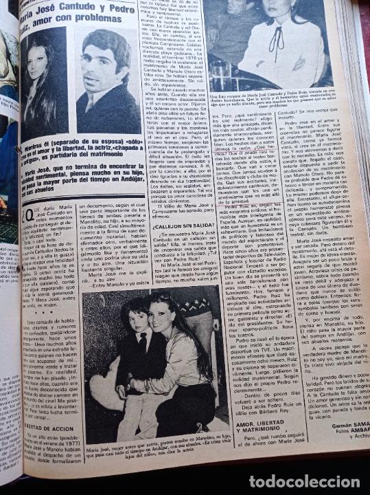 Collection Magazines and Newspapers: MARIA JOSE CANTUDO PEDRO RUIZ