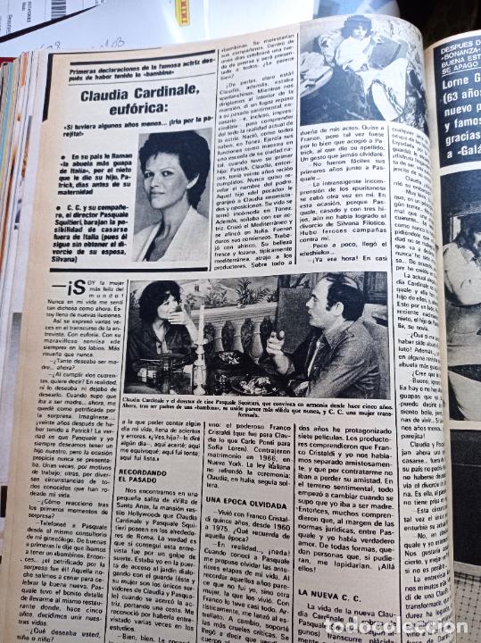 Collection Magazines and Newspapers: CLAUDIA CARDINALE